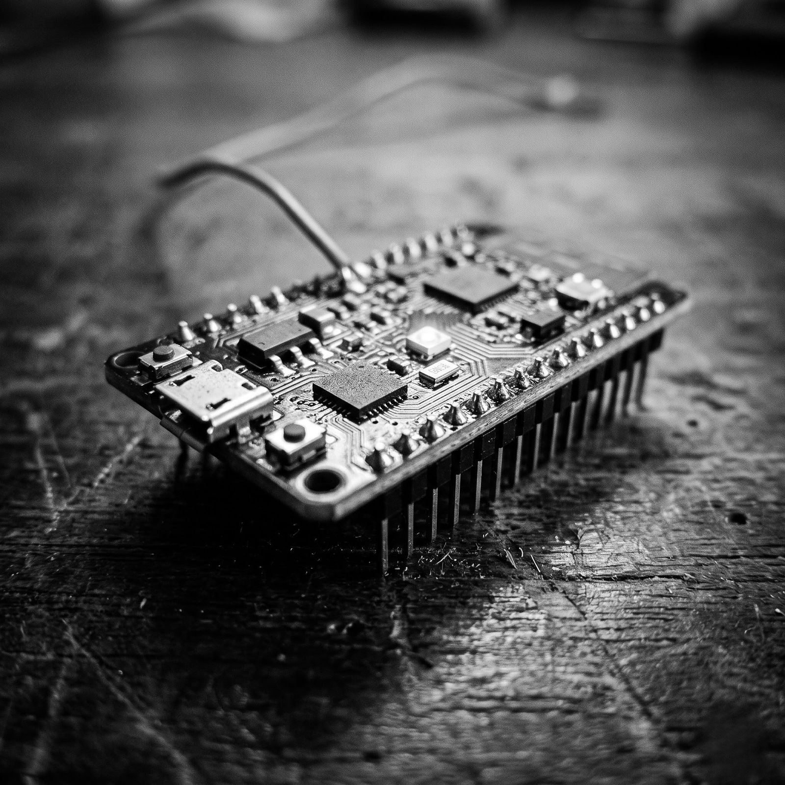 Monochrome photograph from the AeroLink case study.
